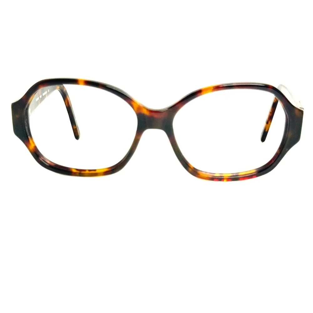 Parker PK6009 Tortoise Shell Eyeglass Frames Gold Floral Filigree 56-16-140